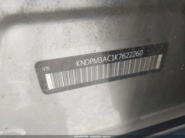 Продаж на аукціоні авто 2019 Kia Sportage Lx, vin: KNDPM3AC1K7622260, номер лоту: 45307866