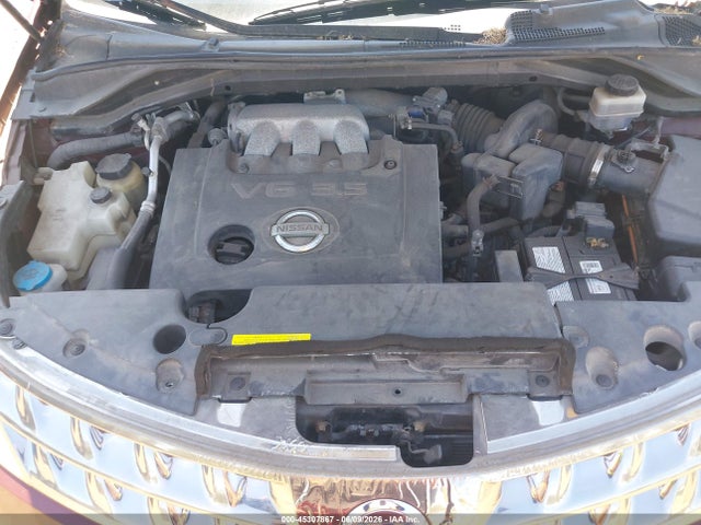 Aukcja sprzedaży 2007 Nissan Murano S, vin: JN8AZ08W27W643786, numer aukcji: 45307867