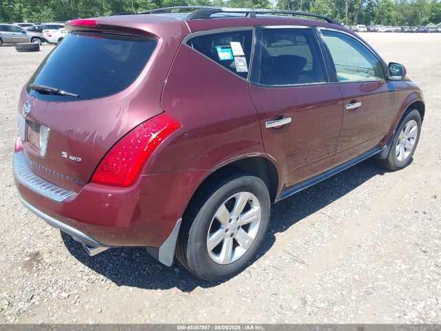Aukcja sprzedaży 2007 Nissan Murano S, vin: JN8AZ08W27W643786, numer aukcji: 45307867