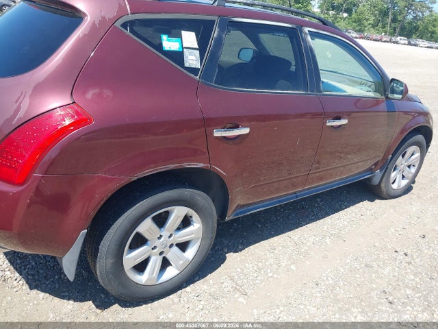 Aukcja sprzedaży 2007 Nissan Murano S, vin: JN8AZ08W27W643786, numer aukcji: 45307867