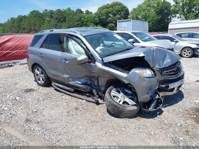 Auction sale of the 2015 Mercedes-benz Ml 350, vin: 4JGDA5JB3FA560623, lot number: 45307887