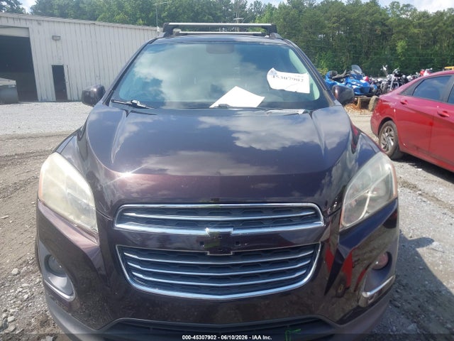 2015 Chevrolet Trax Ltz მანქანა იყიდება აუქციონზე, vin: KL7CJNSB5FB067645, აუქციონის ნომერი: 45307902