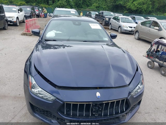 2019 Maserati Ghibli S Q4 მანქანა იყიდება აუქციონზე, vin: ZAM57YTA8K1338453, აუქციონის ნომერი: 45307911
