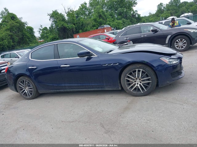 2019 Maserati Ghibli S Q4 მანქანა იყიდება აუქციონზე, vin: ZAM57YTA8K1338453, აუქციონის ნომერი: 45307911