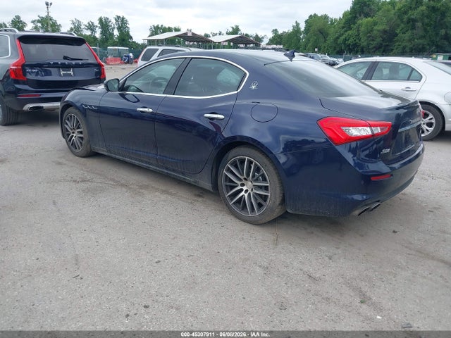 2019 Maserati Ghibli S Q4 მანქანა იყიდება აუქციონზე, vin: ZAM57YTA8K1338453, აუქციონის ნომერი: 45307911