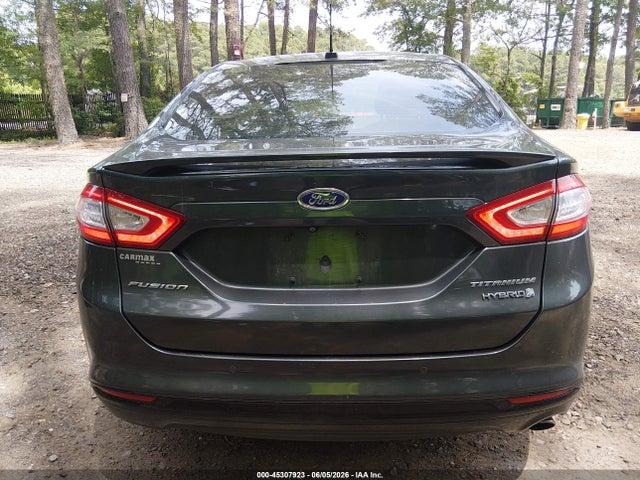 45307923 :رقم المزاد ، 3FA6P0RU9FR157987 vin ، 2015 Ford Fusion Hybrid Titanium مزاد بيع