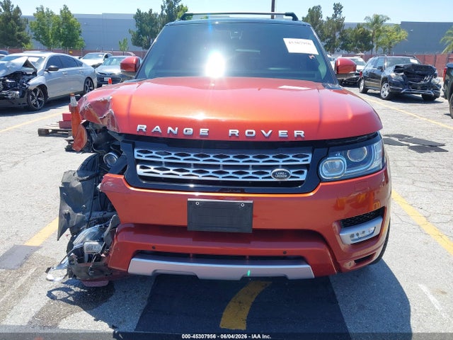 Aukcja sprzedaży 2014 Land Rover Range Rover Sport 3.0l V6 Supercharged Hse, vin: SALWR2WFXEA314384, numer aukcji: 45307956
