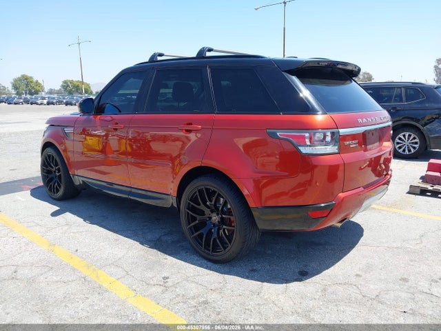 Aukcja sprzedaży 2014 Land Rover Range Rover Sport 3.0l V6 Supercharged Hse, vin: SALWR2WFXEA314384, numer aukcji: 45307956