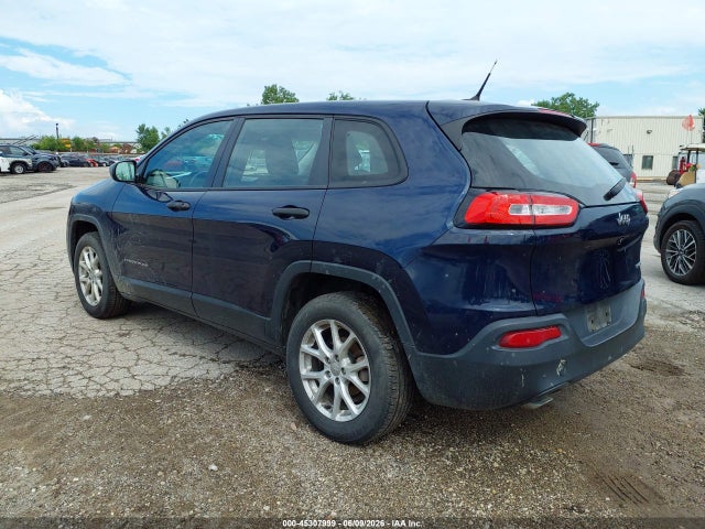 Продажа на аукционе авто 2014 Jeep Cherokee Sport, vin: 1C4PJLAB1EW127017, номер лота: 45307999