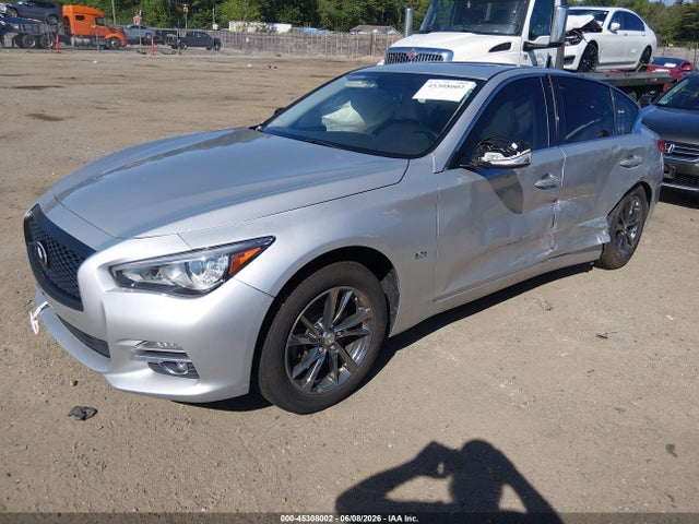 2017 Infiniti Q50 3.0t Signature Edition მანქანა იყიდება აუქციონზე, vin: JN1EV7AR7HM840183, აუქციონის ნომერი: 45308002