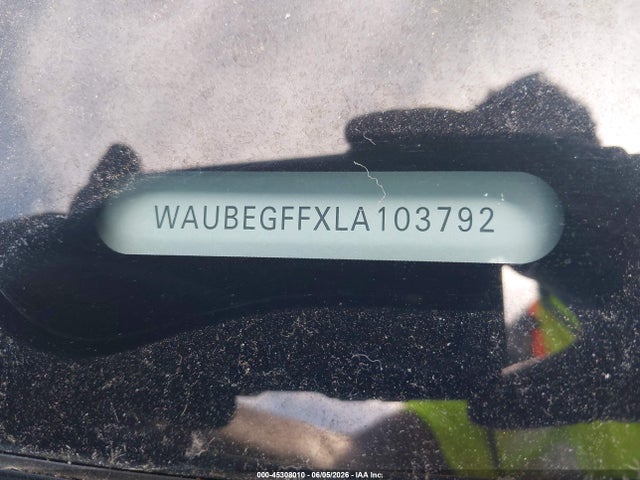 Продаж на аукціоні авто 2020 Audi A3 Premium 45 Tfsi S Line Quattro S Tronic, vin: WAUBEGFFXLA103792, номер лоту: 45308010