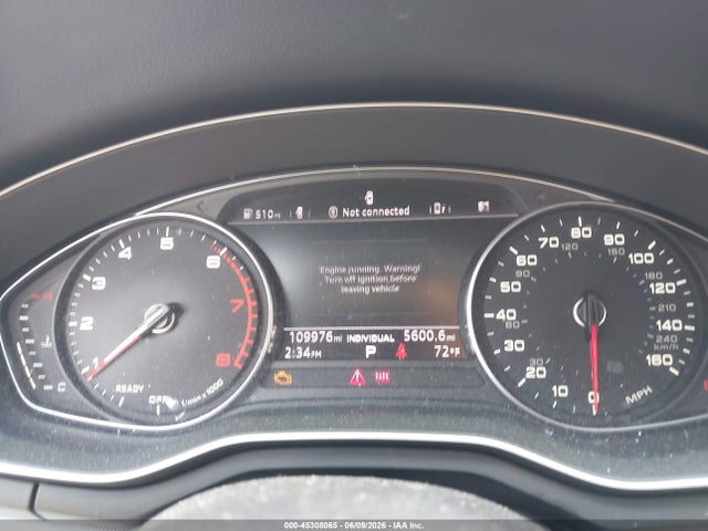2017 Audi A4 2.0t Premium მანქანა იყიდება აუქციონზე, vin: WAUANAF41HN009047, აუქციონის ნომერი: 45308065
