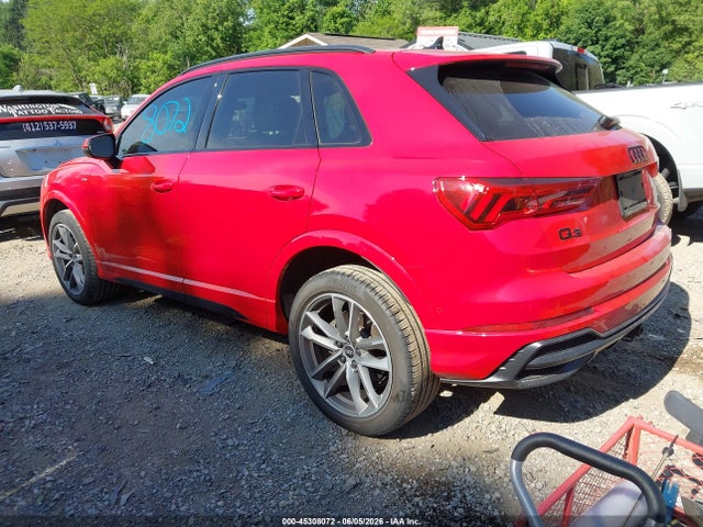 Продажа на аукционе авто 2021 Audi Q3 Premium Plus 45 Tfsi S Line Quattro Tiptronic, vin: WA1EECF37M1151647, номер лота: 45308072