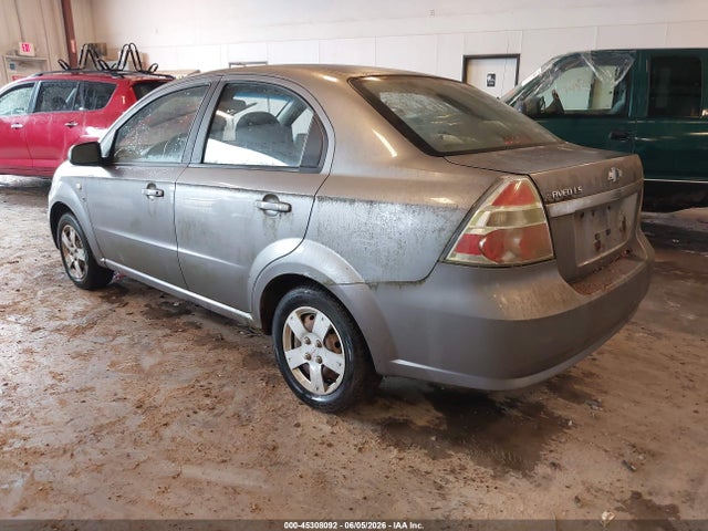 Продаж на аукціоні авто 2007 Chevrolet Aveo Ls, vin: KL1TD56667B063300, номер лоту: 45308092
