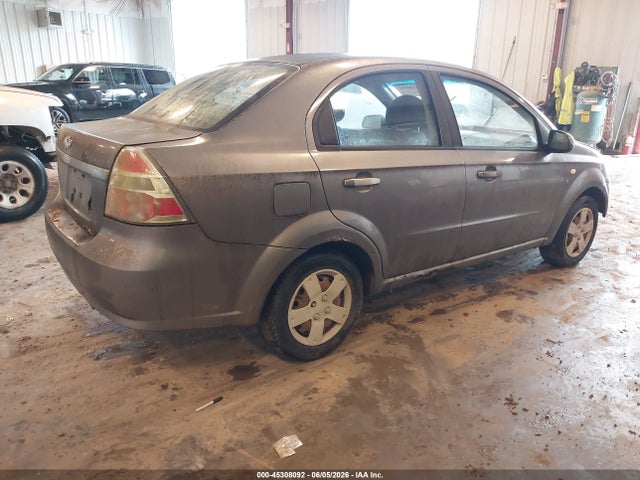 Продаж на аукціоні авто 2007 Chevrolet Aveo Ls, vin: KL1TD56667B063300, номер лоту: 45308092