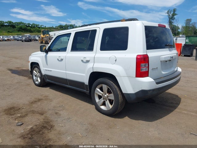 2014 Jeep Patriot Latitude მანქანა იყიდება აუქციონზე, vin: 1C4NJRFB8ED734708, აუქციონის ნომერი: 45308104