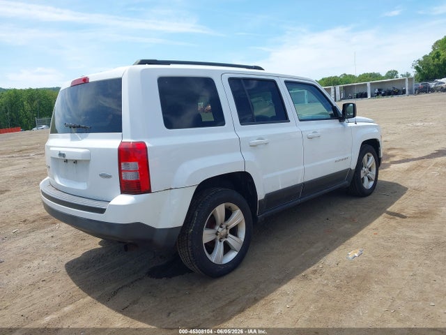 2014 Jeep Patriot Latitude მანქანა იყიდება აუქციონზე, vin: 1C4NJRFB8ED734708, აუქციონის ნომერი: 45308104