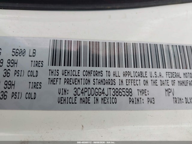 Dodge Journey Crossroad Awd 2018 3C4PDDGG4JT386598 Image 9