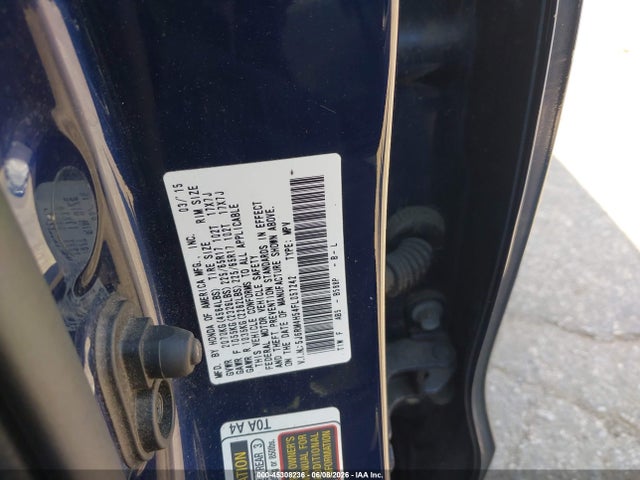 Honda CR-V EX 2015 5J6RM4H54FL057242 Image 9