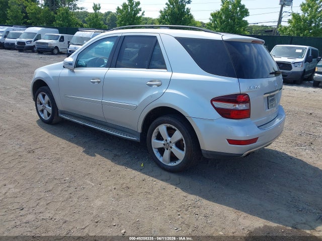 Aukcja sprzedaży 2011 Mercedes-benz Ml 350 4matic, vin: 4JGBB8GB2BA665256, numer aukcji: 45308335