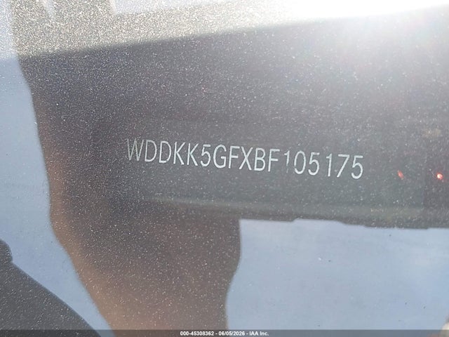 45308362 :رقم المزاد ، WDDKK5GFXBF105175 vin ، 2011 Mercedes-benz E 350 مزاد بيع