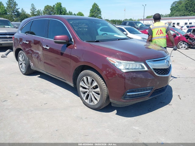 Aukcja sprzedaży 2014 Acura Mdx Technology Package, vin: 5FRYD3H46EB004464, numer aukcji: 45308404