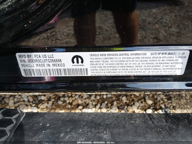 Aukcja sprzedaży 2026 Ram 3500 Tradesman  4x4 6'4 Box, vin: 3C63R3CL0TG266698, numer aukcji: 45308509