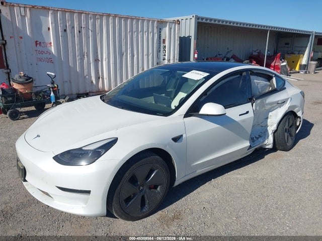 Tesla Model 3 Standard Range Plus Rear-wheel Drive 2021 5YJ3E1EA8MF873198 Image 2
