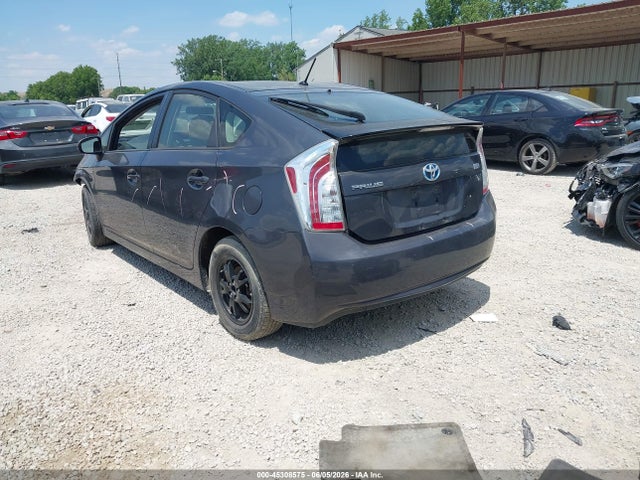 Aukcja sprzedaży 2013 Toyota Prius Two, vin: JTDKN3DU0D1657292, numer aukcji: 45308575
