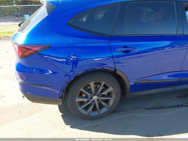45308587 :رقم المزاد ، 5J8YE1H09SL006655 vin ، 2025 Acura Mdx A-spec مزاد بيع