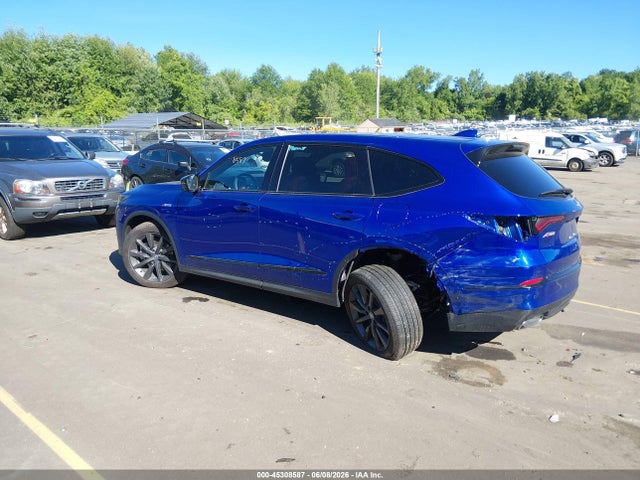 45308587 :رقم المزاد ، 5J8YE1H09SL006655 vin ، 2025 Acura Mdx A-spec مزاد بيع