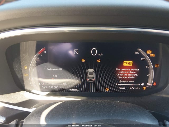 45308587 :رقم المزاد ، 5J8YE1H09SL006655 vin ، 2025 Acura Mdx A-spec مزاد بيع