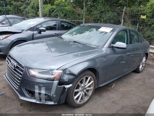 2014 Audi A4 2.0t Premium მანქანა იყიდება აუქციონზე, vin: WAUFFAFL7EN012301, აუქციონის ნომერი: 45308646