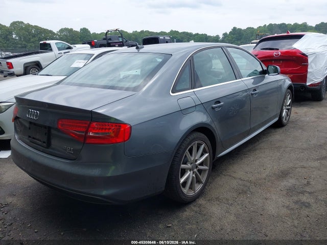 2014 Audi A4 2.0t Premium მანქანა იყიდება აუქციონზე, vin: WAUFFAFL7EN012301, აუქციონის ნომერი: 45308646