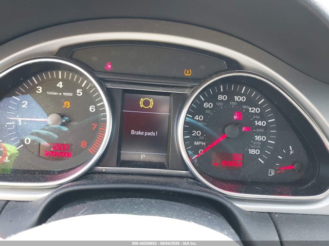 45308653 :رقم المزاد ، WA1AY74L79D005691 vin ، 2009 Audi Q7 3.6 Premium مزاد بيع