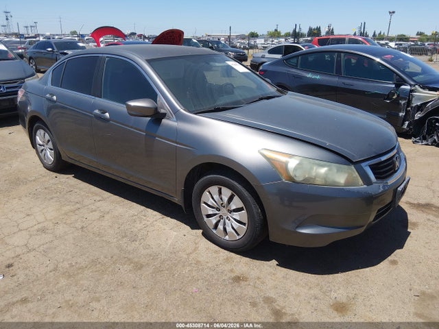 45308714 :رقم المزاد ، 1HGCP26338A110859 vin ، 2008 Honda Accord 2.4 Lx مزاد بيع