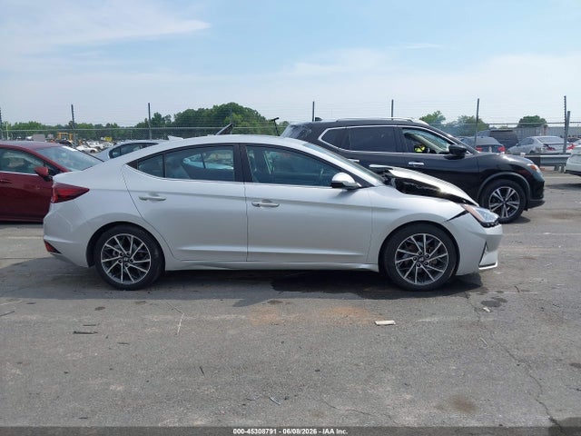 Продажа на аукционе авто 2019 Hyundai Elantra Limited, vin: 5NPD84LF7KH409605, номер лота: 45308791