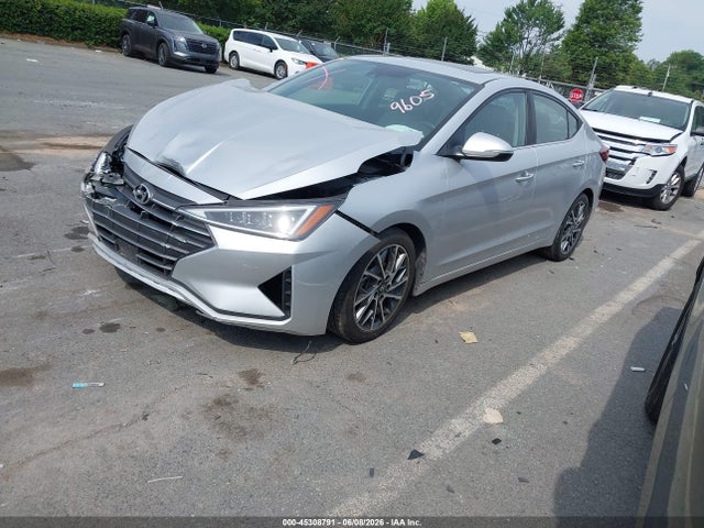 Продажа на аукционе авто 2019 Hyundai Elantra Limited, vin: 5NPD84LF7KH409605, номер лота: 45308791