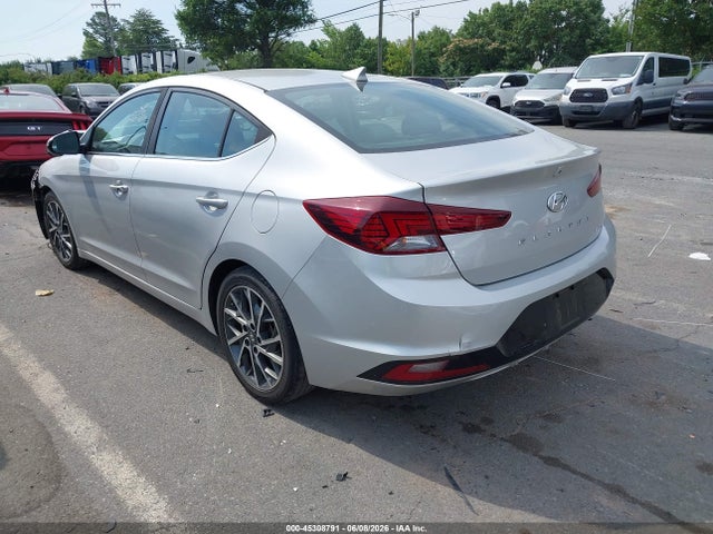 Продажа на аукционе авто 2019 Hyundai Elantra Limited, vin: 5NPD84LF7KH409605, номер лота: 45308791