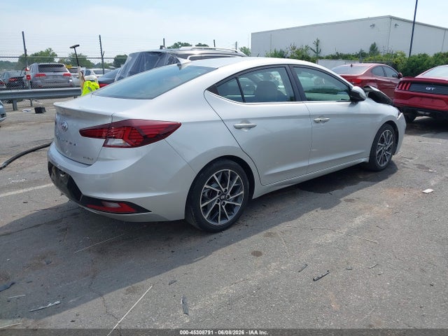 Продажа на аукционе авто 2019 Hyundai Elantra Limited, vin: 5NPD84LF7KH409605, номер лота: 45308791