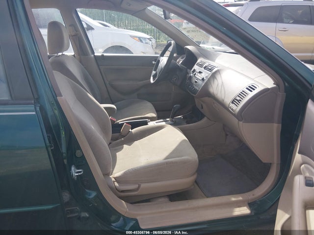 2002 Honda Civic Lx მანქანა იყიდება აუქციონზე, vin: 1HGES16532L016575, აუქციონის ნომერი: 45308796