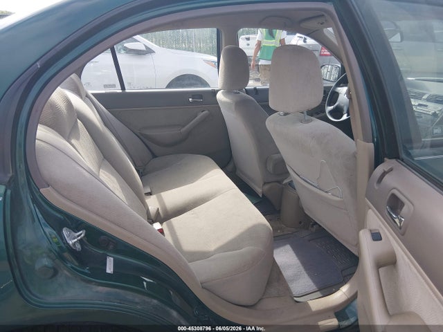 2002 Honda Civic Lx მანქანა იყიდება აუქციონზე, vin: 1HGES16532L016575, აუქციონის ნომერი: 45308796