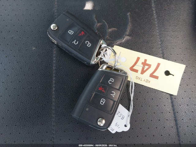 45308864 :رقم المزاد ، 3VV2B7AX9KM068337 vin ، 2019 Volkswagen Tiguan 2.0t Se/2.0t Sel/2.0t Sel R-line/2.0t Sel R-line Black مزاد بيع