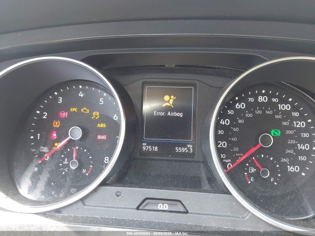 45308864 :رقم المزاد ، 3VV2B7AX9KM068337 vin ، 2019 Volkswagen Tiguan 2.0t Se/2.0t Sel/2.0t Sel R-line/2.0t Sel R-line Black مزاد بيع