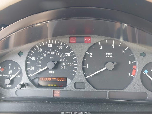 Aukcja sprzedaży 1997 Bmw Z3 1.9l Roadster, vin: 4USCH7328VLB80715, numer aukcji: 45308902
