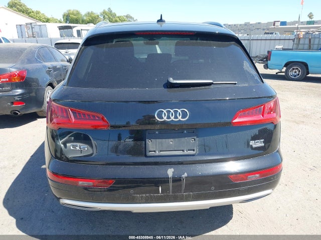 Aukcja sprzedaży 2018 Audi Q5 2.0t Premium/2.0t Tech Premium, vin: WA1BNAFY6J2205660, numer aukcji: 45308945