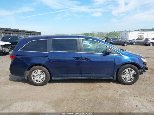 Продажа на аукционе авто 2015 Honda Odyssey Lx, vin: 5FNRL5H26FB099581, номер лота: 45309009