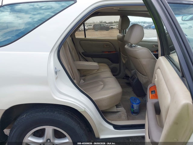 45309026 :رقم المزاد ، JT6HF10U4Y0114466 vin ، 2000 Lexus Rx 300 مزاد بيع