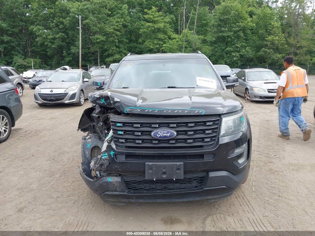 45309038 :رقم المزاد ، 1FM5K8GT7HGA55641 vin ، 2017 Ford Explorer Sport مزاد بيع