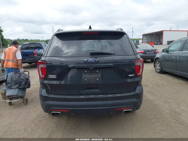 45309038 :رقم المزاد ، 1FM5K8GT7HGA55641 vin ، 2017 Ford Explorer Sport مزاد بيع